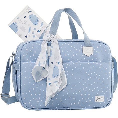 bolsa azul bebe